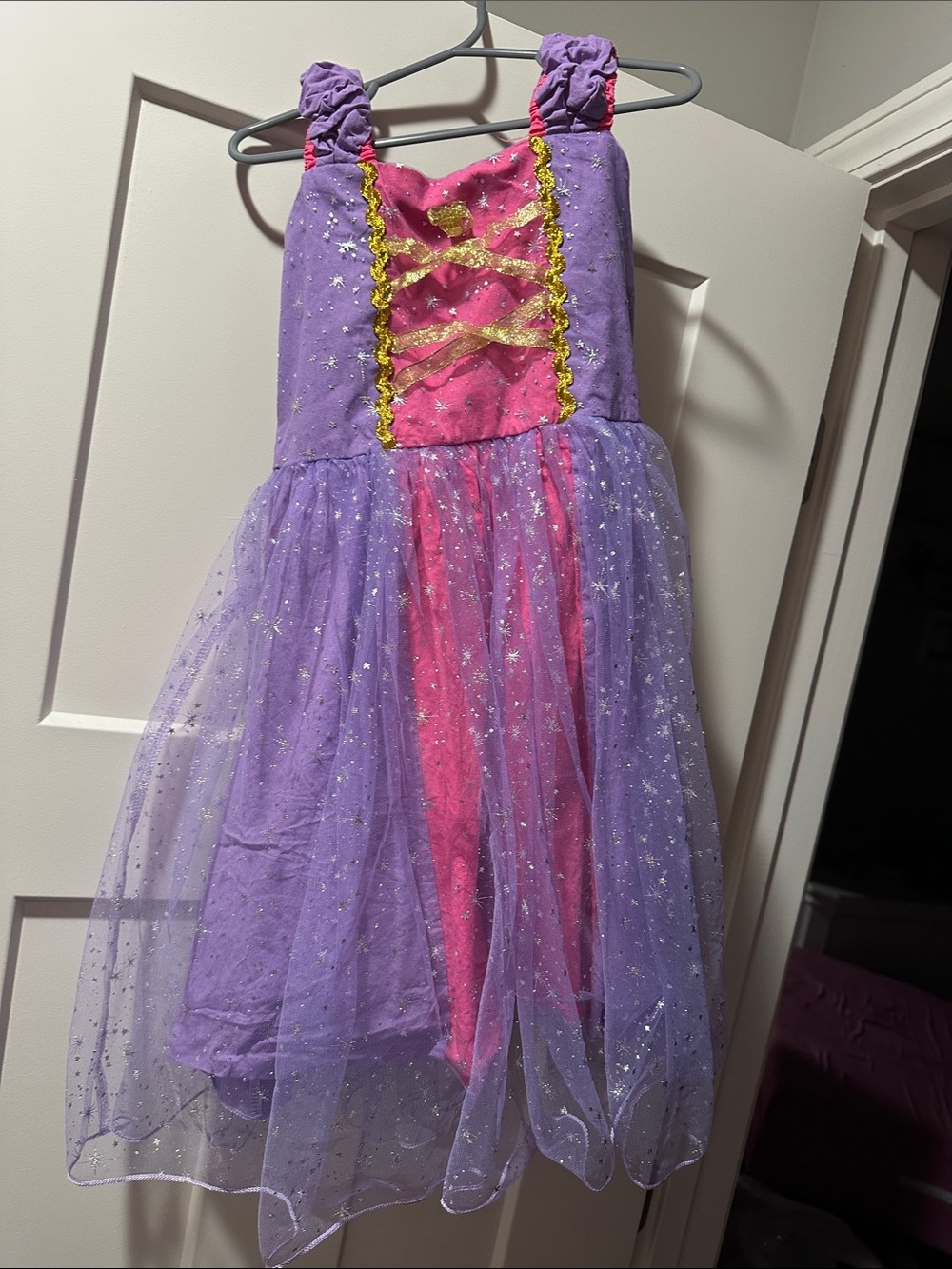 Purple & Pink Sparkle Princess Costume Dress
